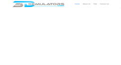 Desktop Screenshot of 3dsemulators.com